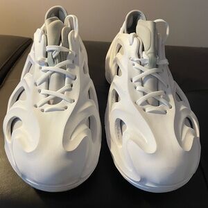 Adidas adiFOM Q White and Gray Sneakers